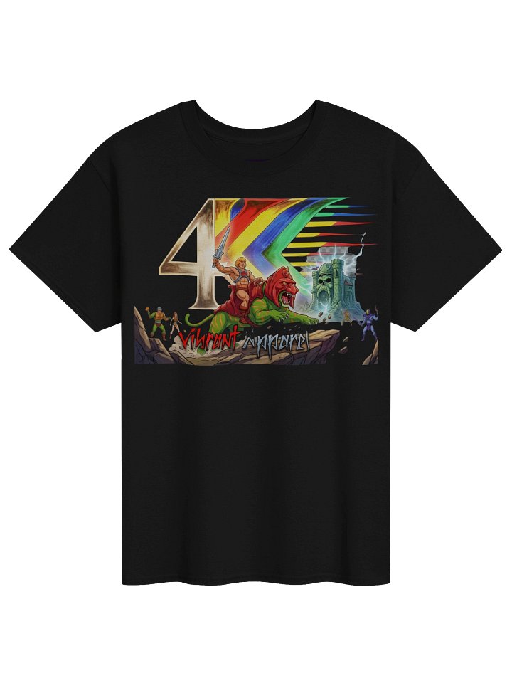 4K Vibrant "Power & Glory" Streetwear Tee product image (6)