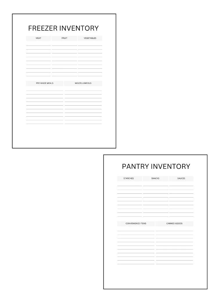 Meal Planner - Printable PDF product image (3)