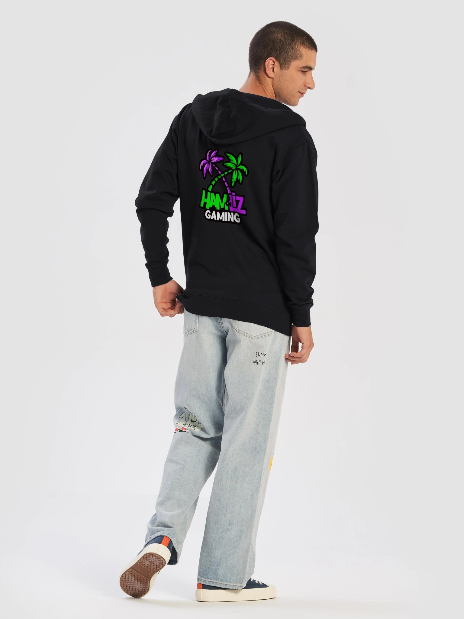 Hamm3r and Liz Gaming Zip-up product image (8)