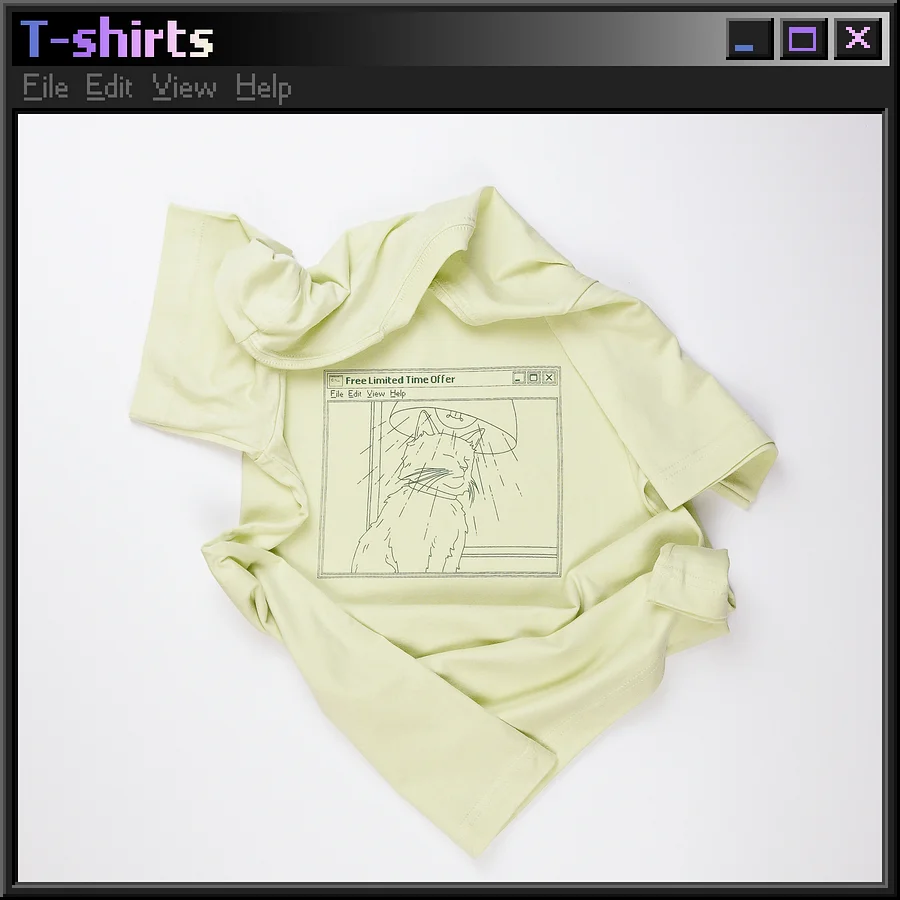 Lamp Cat T-Shirt product image (2)