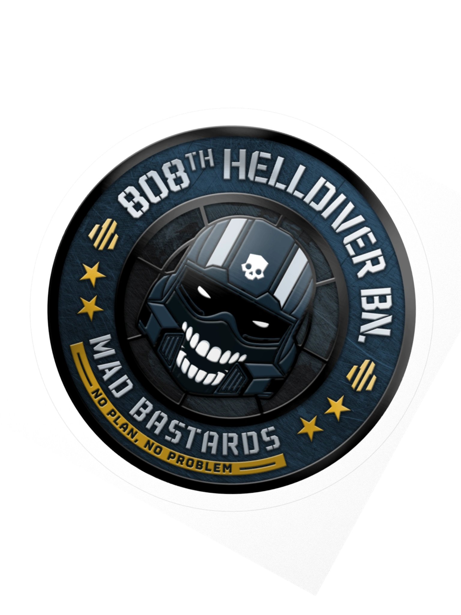 808th Mad Bastard Logo Sticker product image (2)