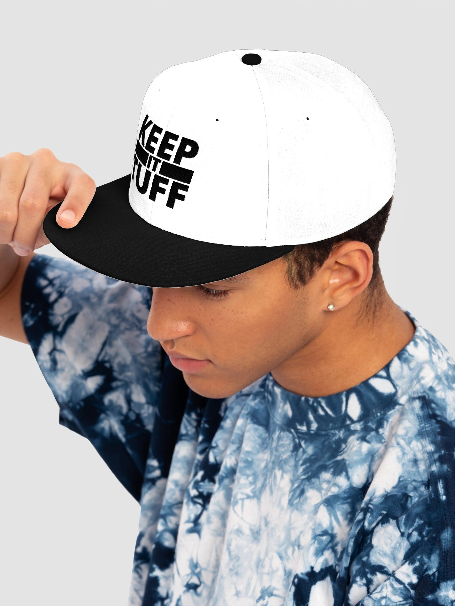 Black "Keep It Tuff" Cap product image (7)