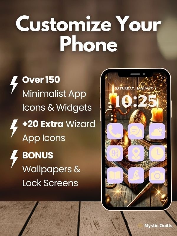 Magical Easter Day Aesthetic Minimalist App Icon Pack for Phones and Tablets Android and IOS product image (3)