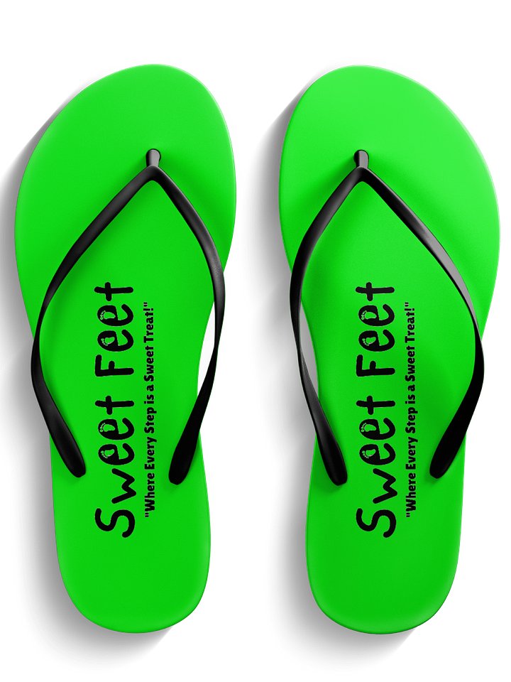 Sweet Feet Customizable Flip-Flops product image (1)