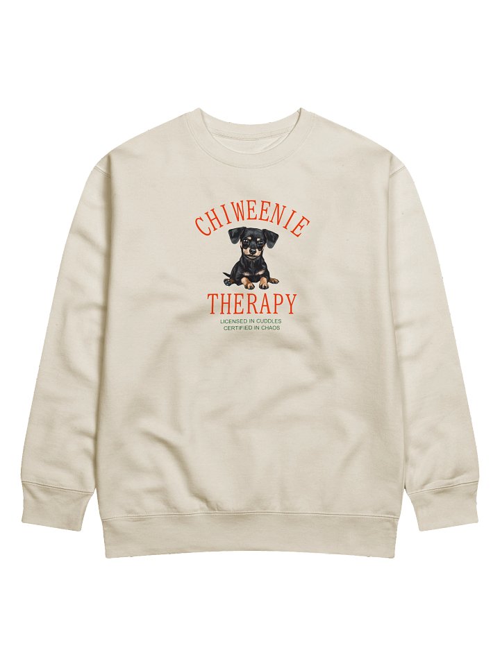 Chiweenie Therapy Premium Sweatshirt - Sit Stay Slay Collection product image (1)