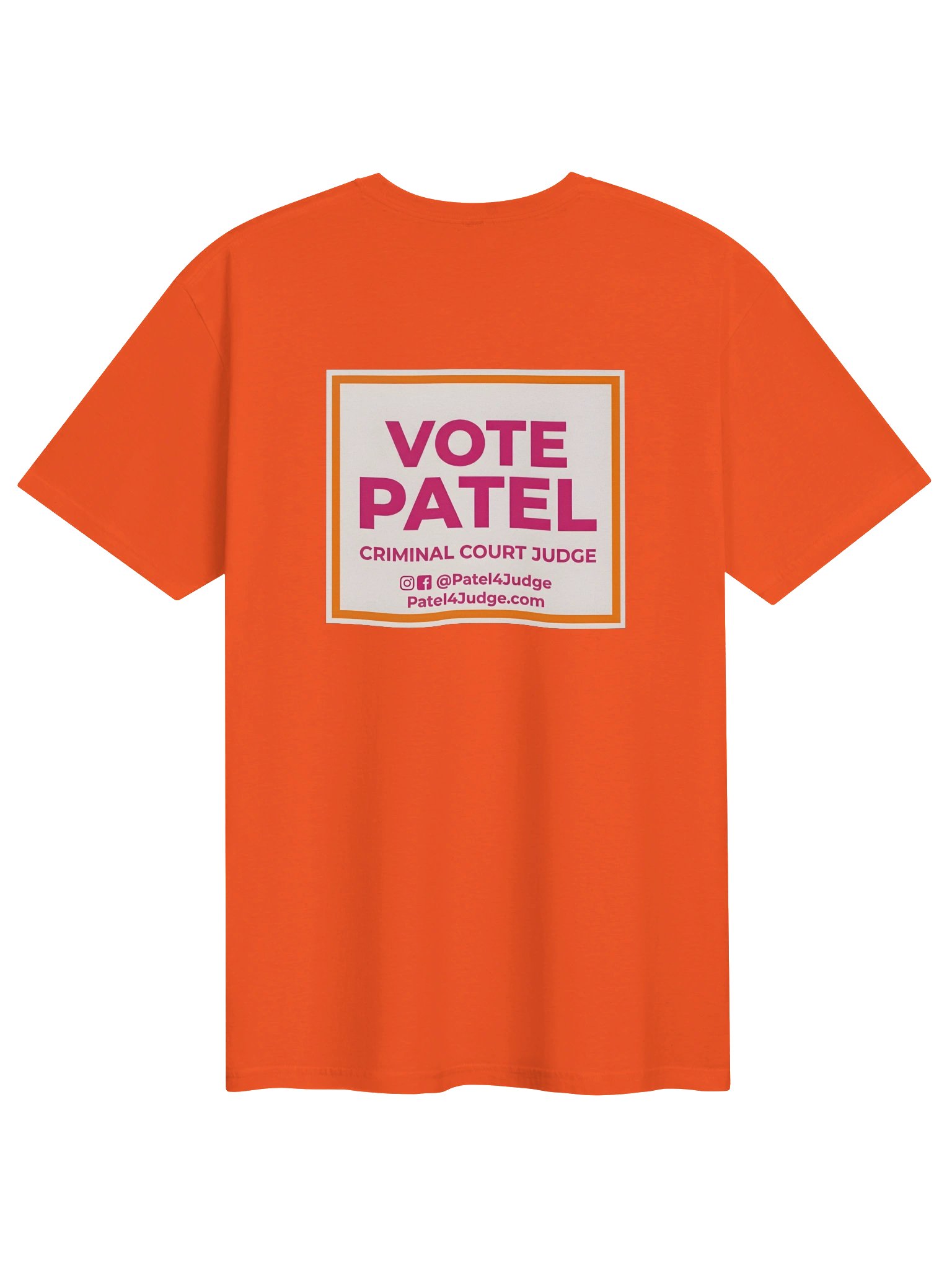 orange shirt - two sided product image (2)