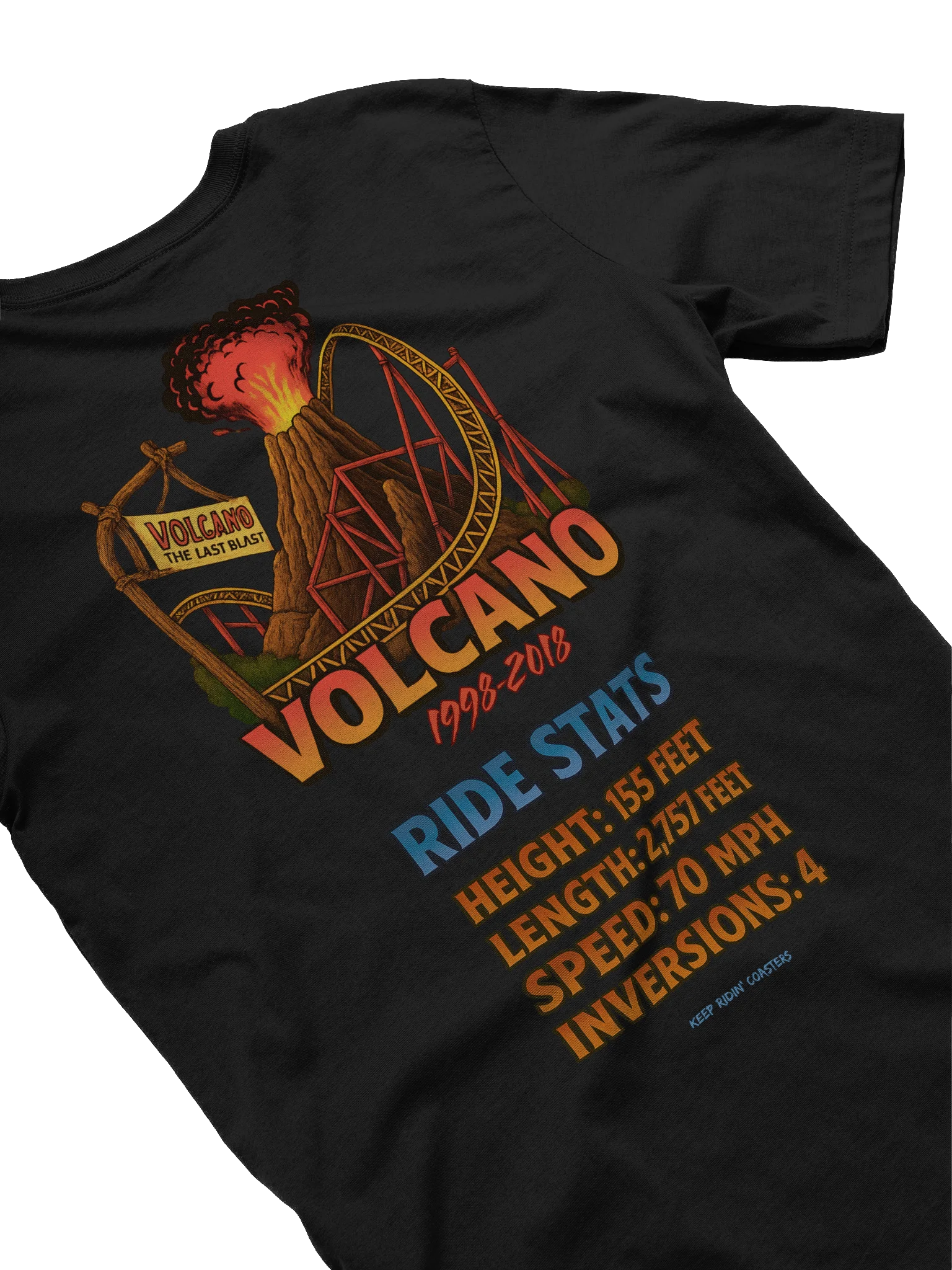 Volcano - The Blast Coaster Tee product image (4)