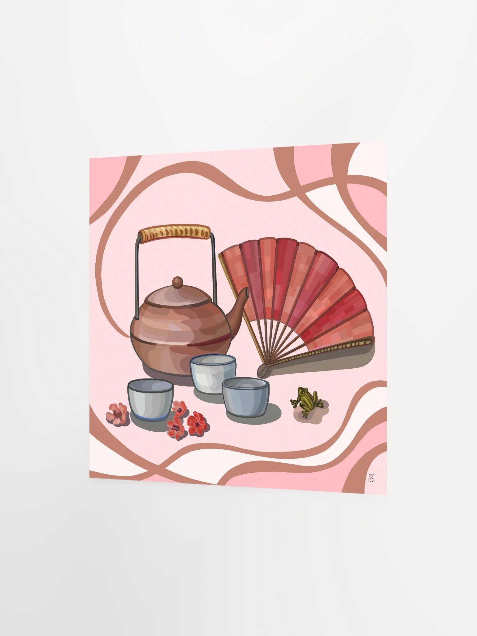 Tranquil Teatime Delight Poster - Coffee Shop No. 8 product image (2)