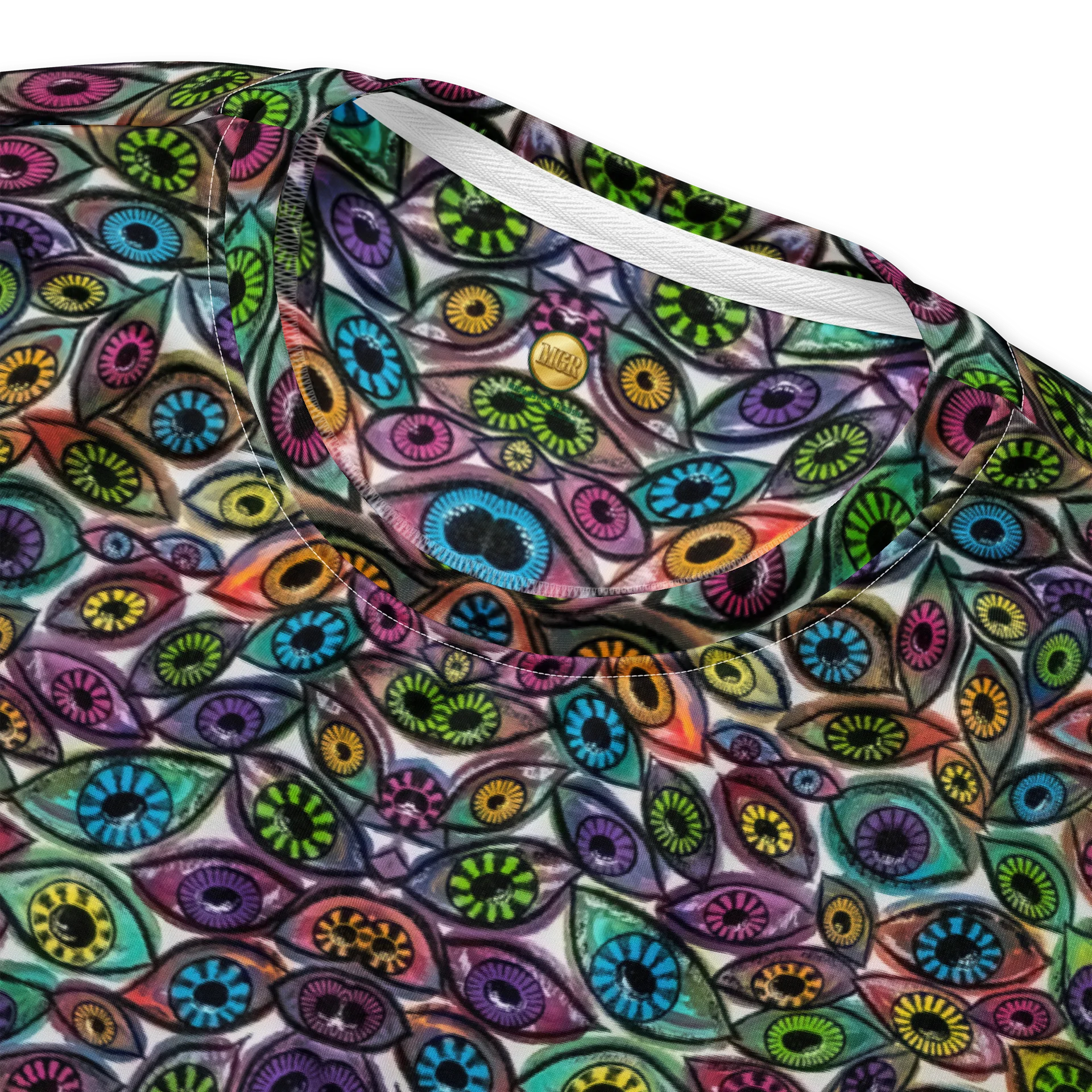 Psychedelic Eyes Recycled Unisex Sweatshirt | Eye See You Too product image (4)