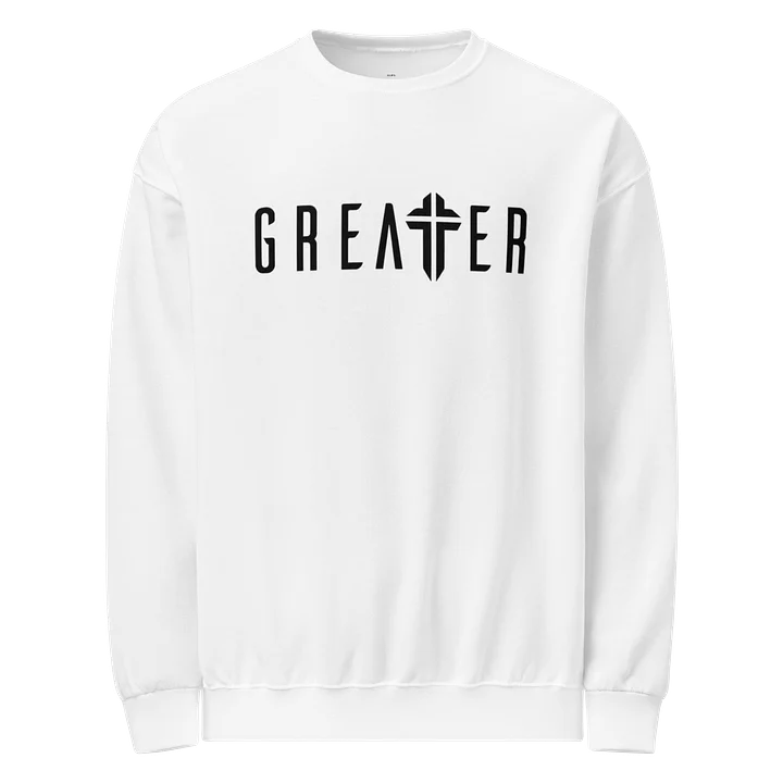 Greater White Unisex Crew Sweatshirt product image (1)