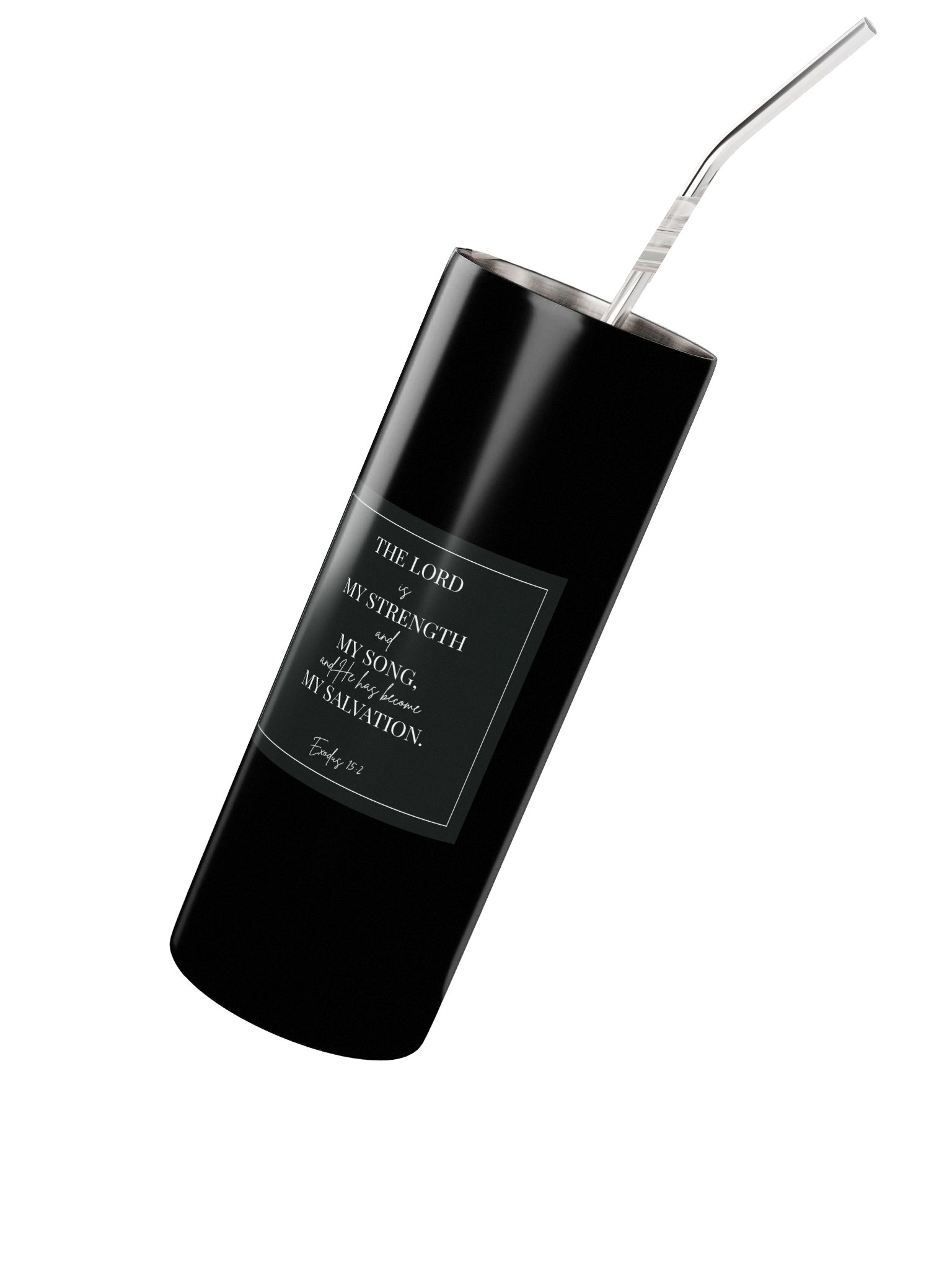 Exodus 15:2 Steel Tumbler product image (2)