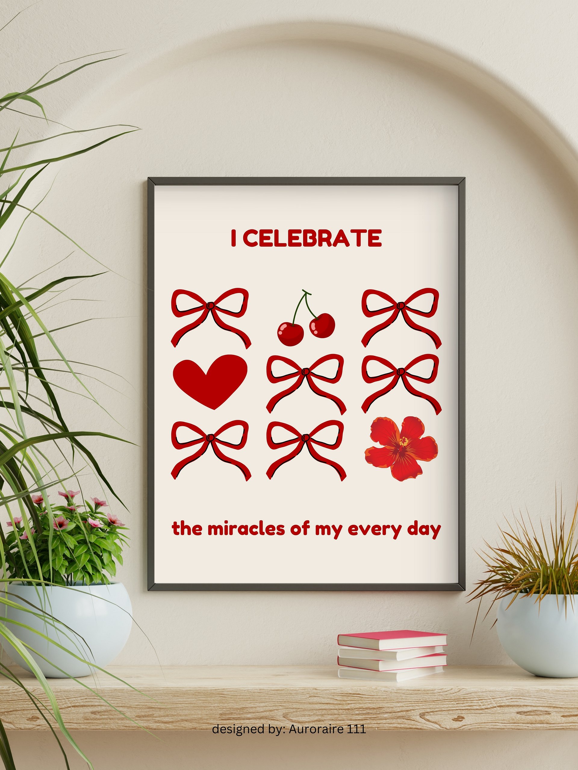 I Celebrate - Printable Wall Art | Digital Poster Download | Multiple Sizes Included product image (6)