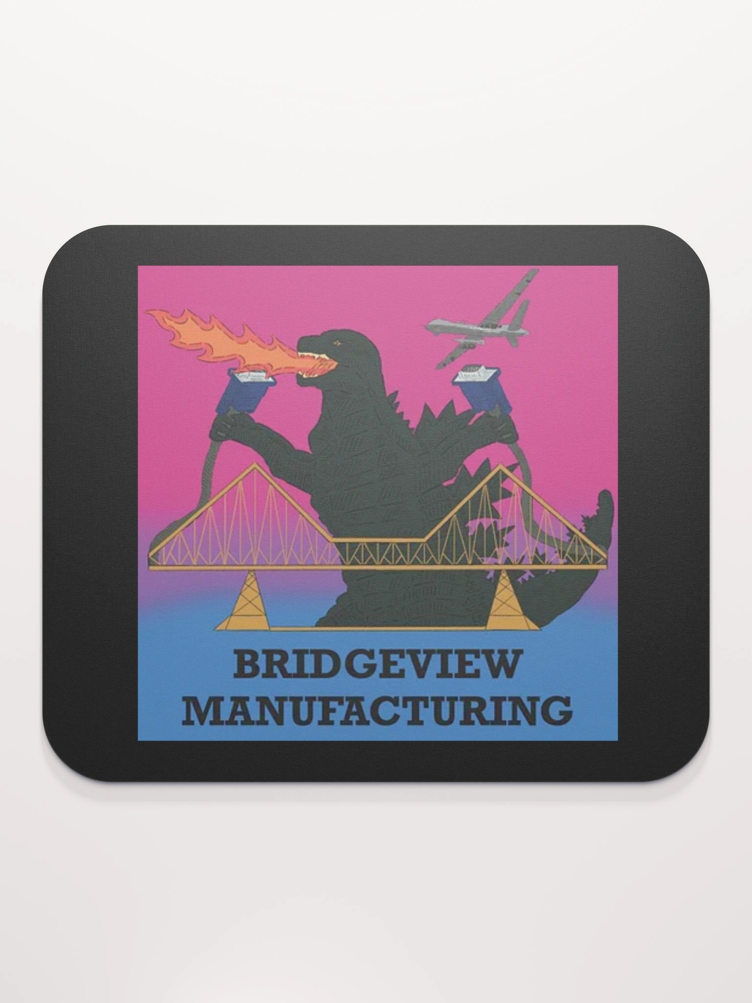 NC Bridgezilla mouse pad product image (2)