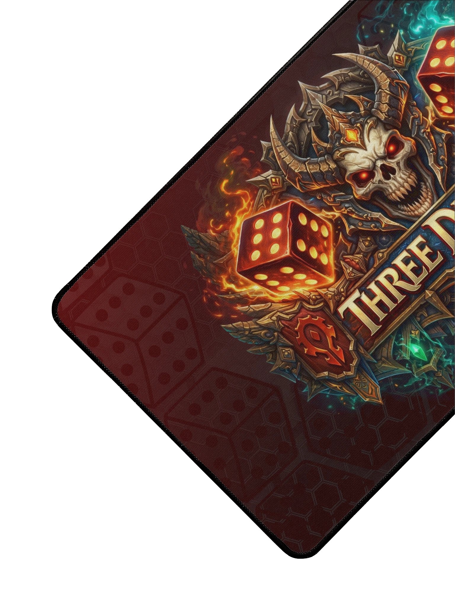 Three Die Six Desk Mat product image (3)