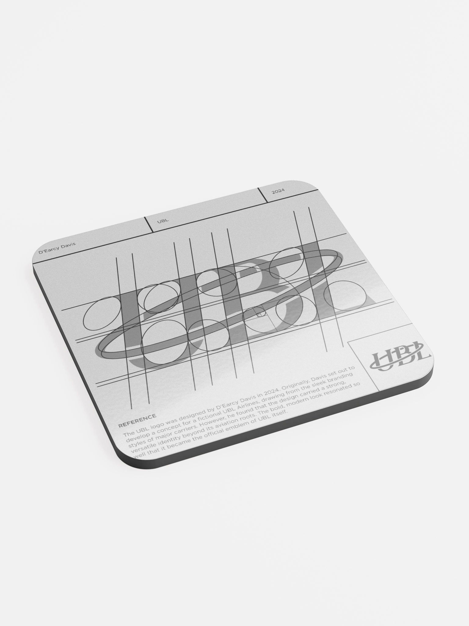 UBL Logo Guidelines Coaster product image (2)
