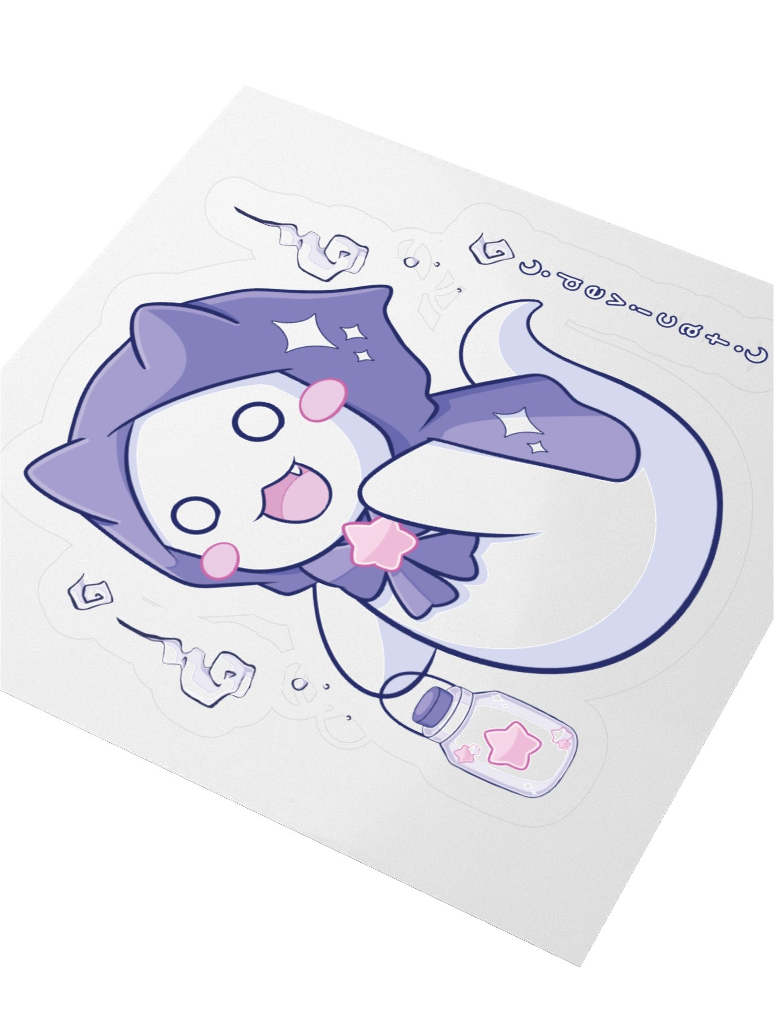 CandiCat Ghost Cat 2023 Sticker product image (3)