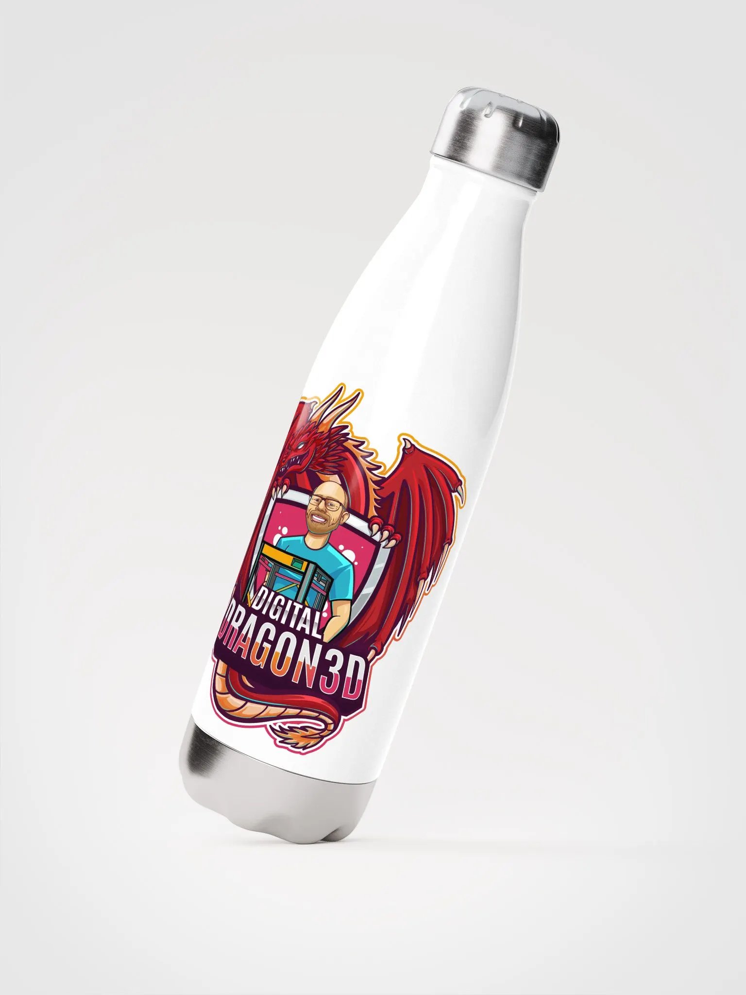 Digital Dragon 3D Water Bottle product image (2)
