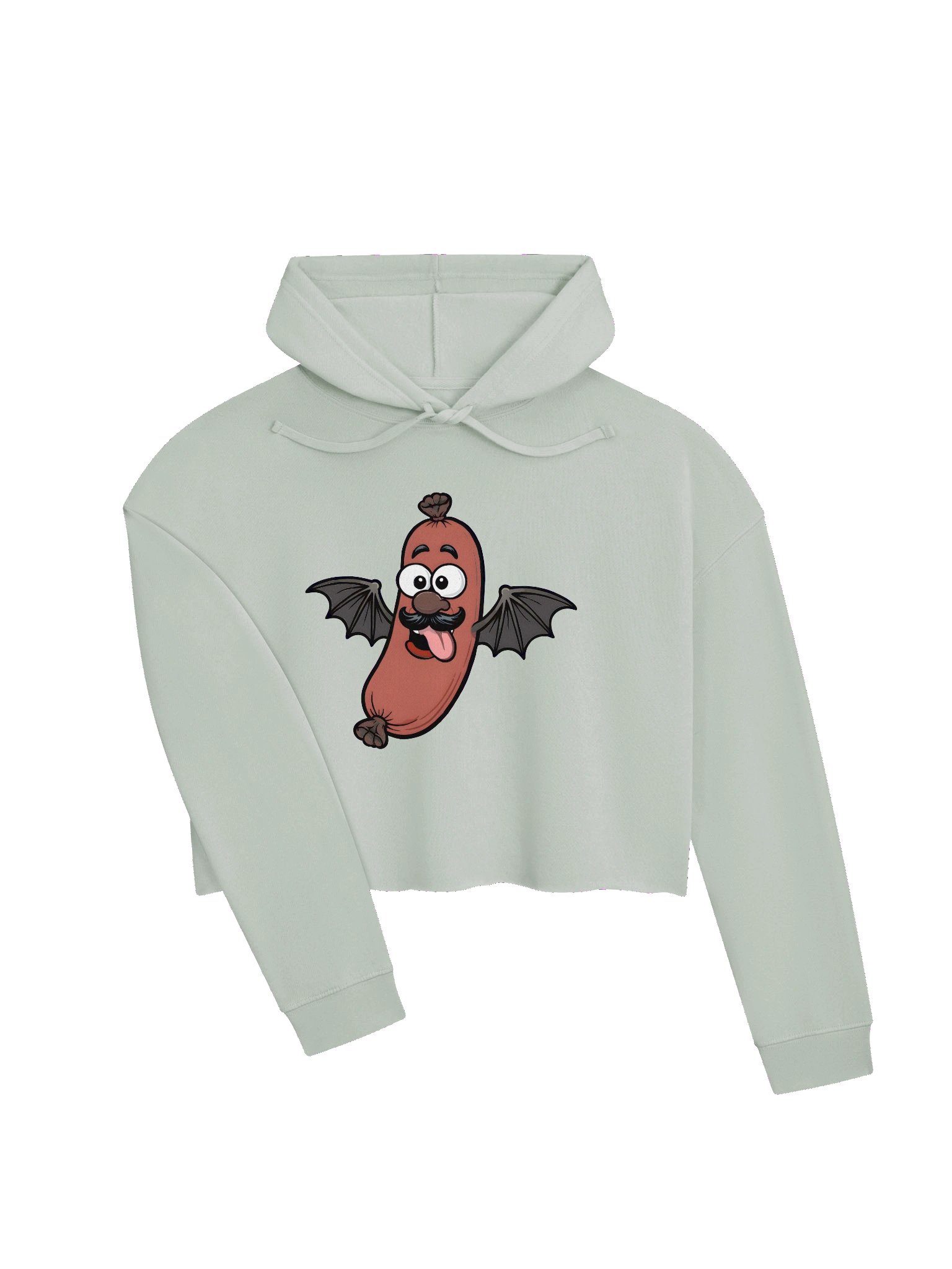 Silly Steve Front Logo Cropped Hoodie product image (23)