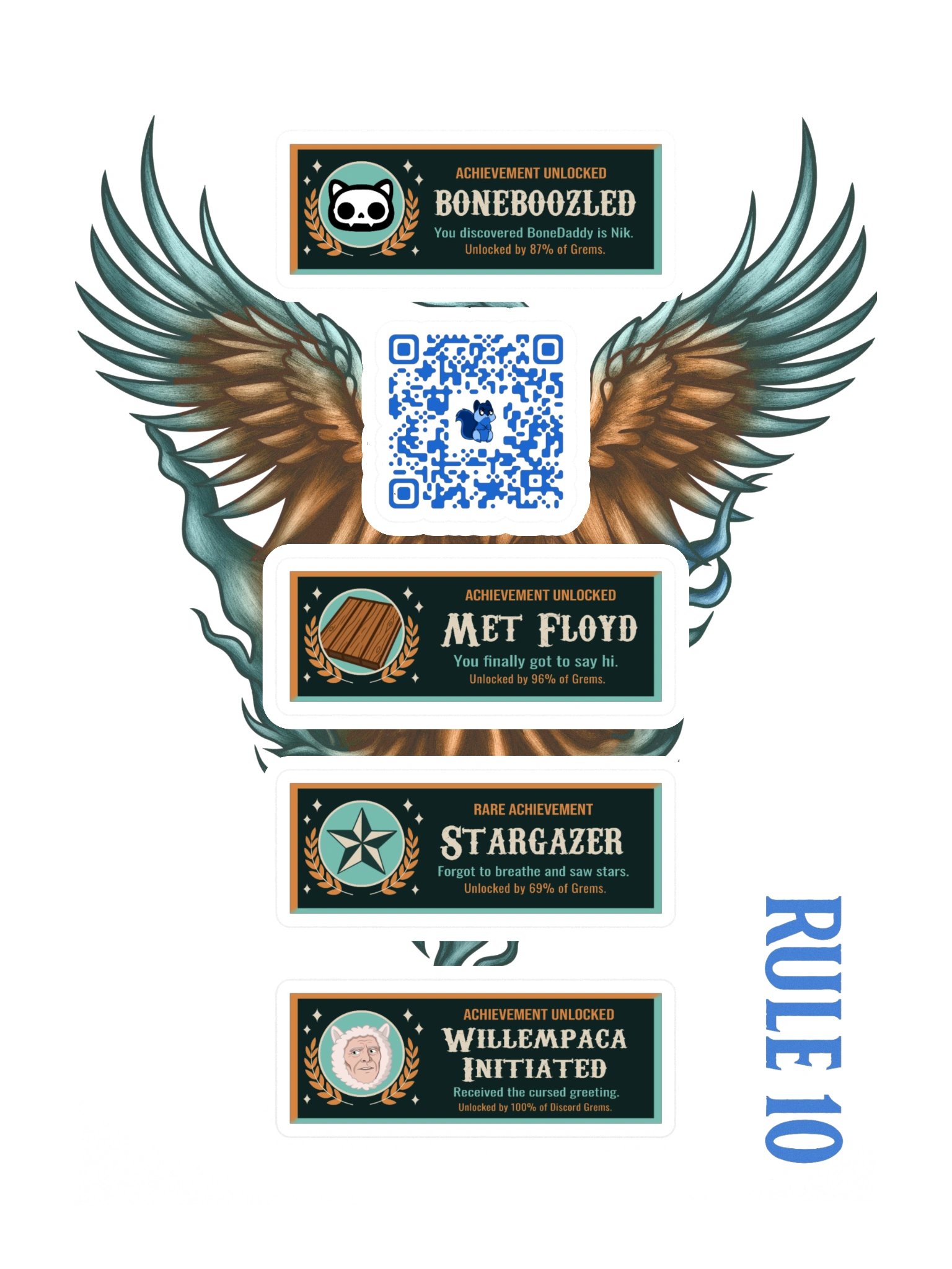 BD Achievement Sticker Sheet product image (3)