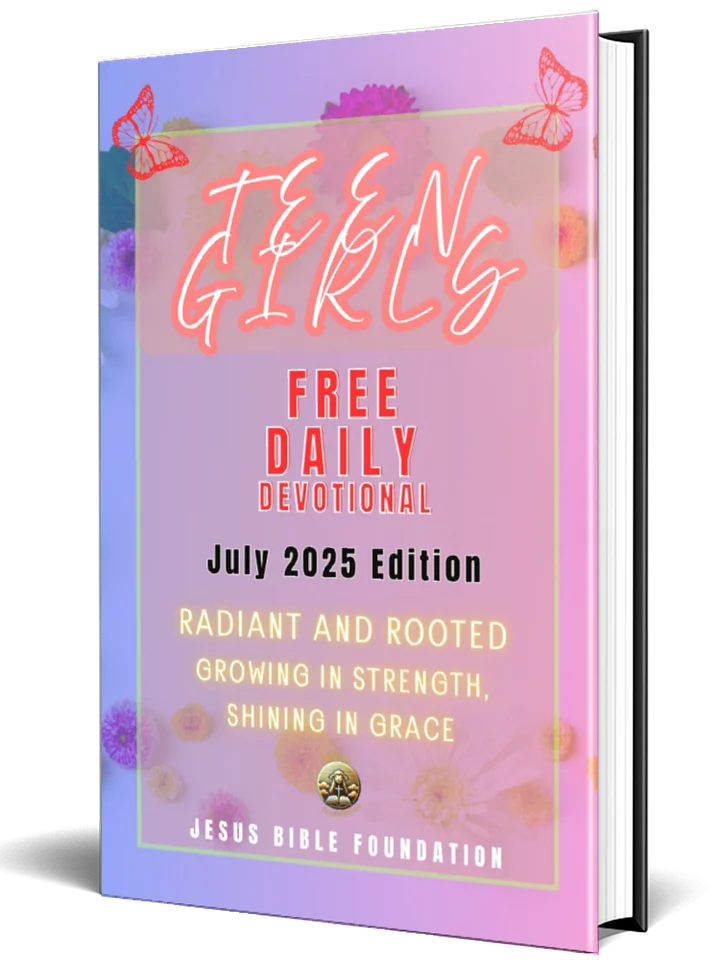 Teen Girls Free Daily Devotional — July 2025 Edition: Radiant and Rooted: Growing in Strength, Shining in Grace product image (1)
