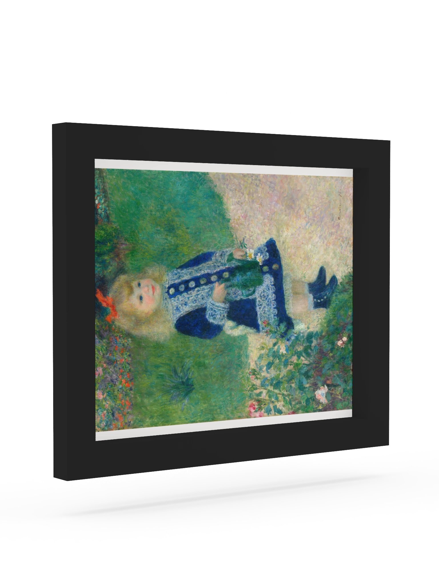 Renoir, A Girl with a Watering Can (1876) Fine Art Print product image (77)