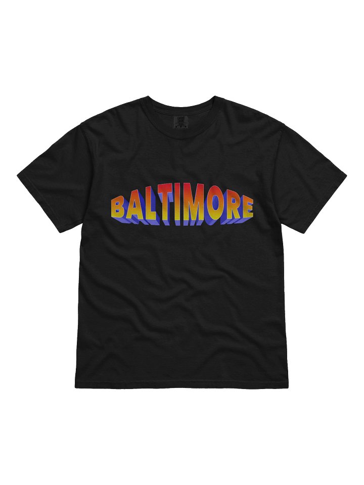 BALTIMORE Rainbow 3D Tee product image (1)