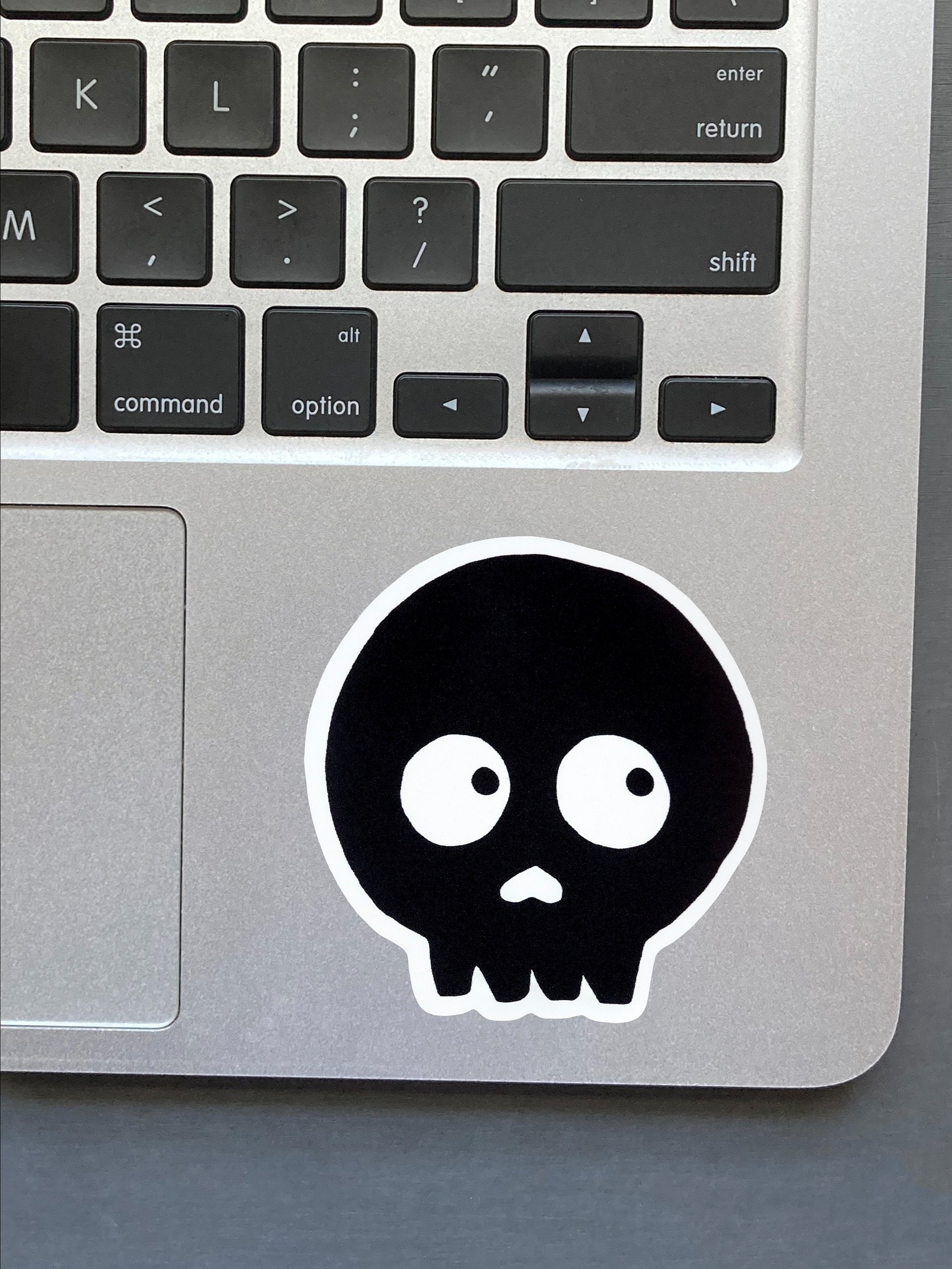 VINYL STICKER - SKULL 02 product image (2)