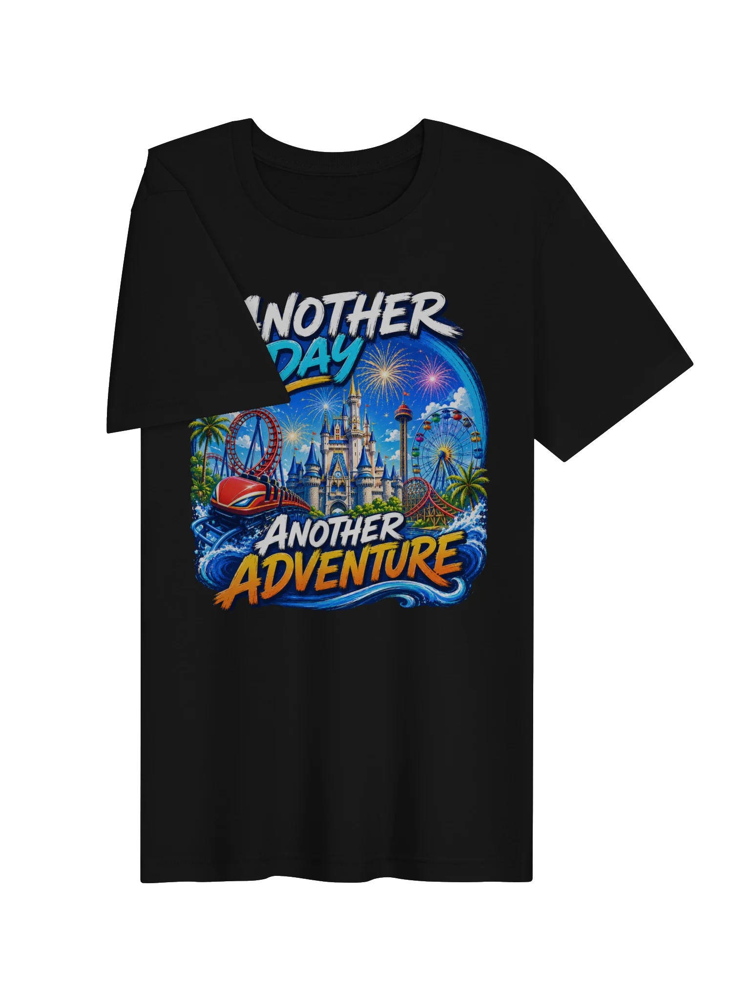 Another Day, Another Adventure Theme Park T-Shirt product image (3)