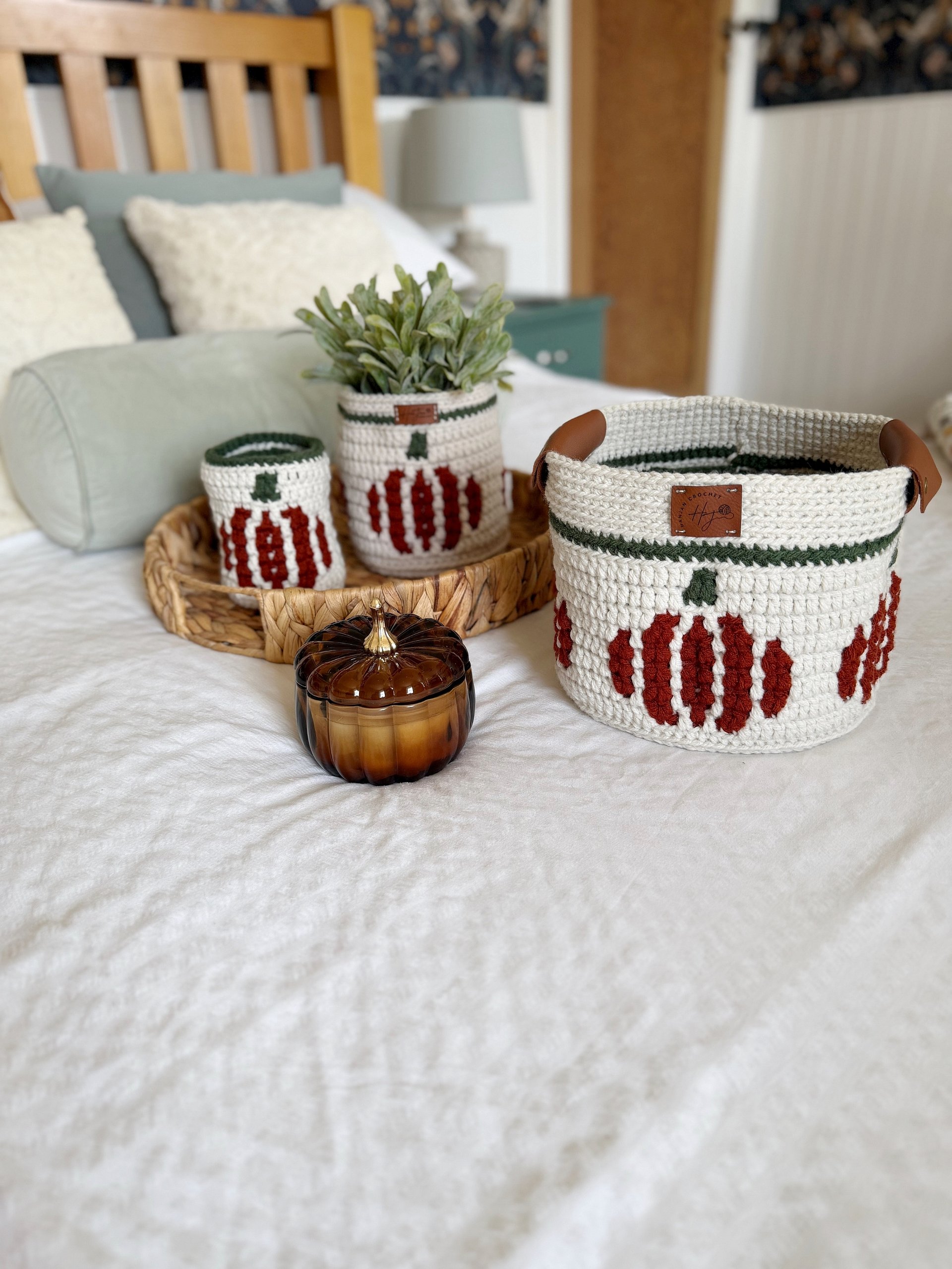 Pumpkin Crochet Baskets Pattern product image (10)