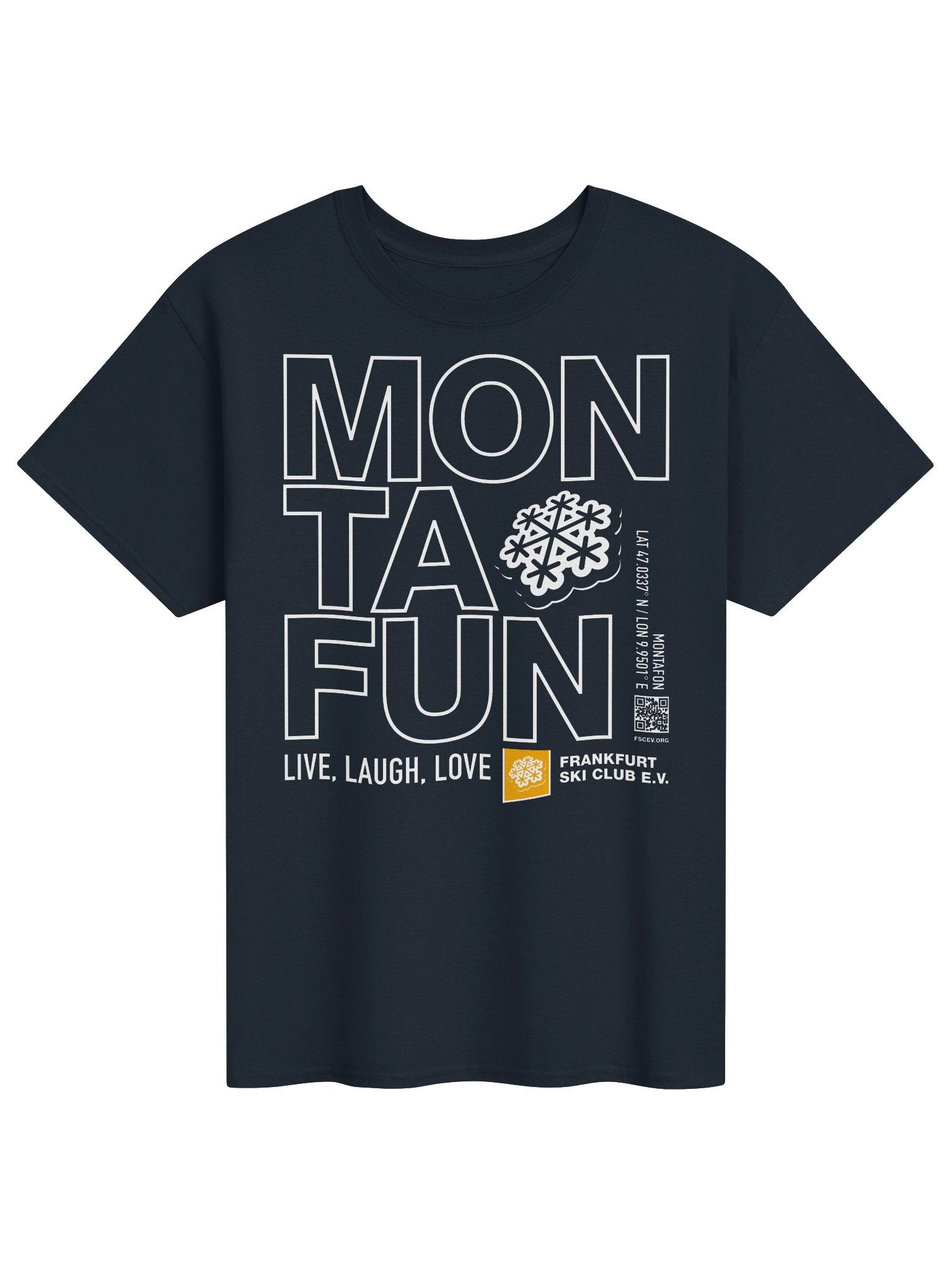 Monta(fun) Live, Laugh, Love (front print) product image (1)