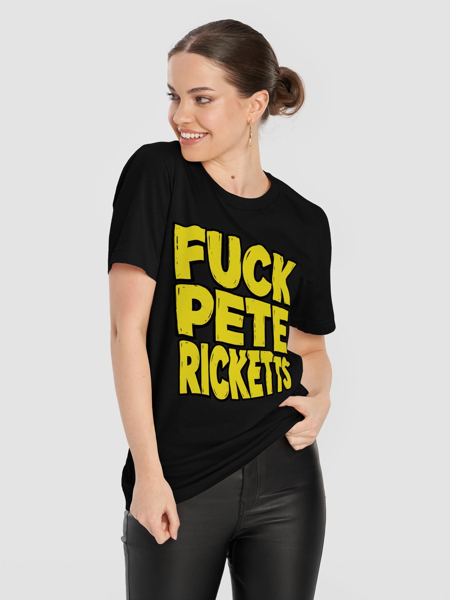 Fuck Pete Ricketts Bold Statement Tee product image (21)