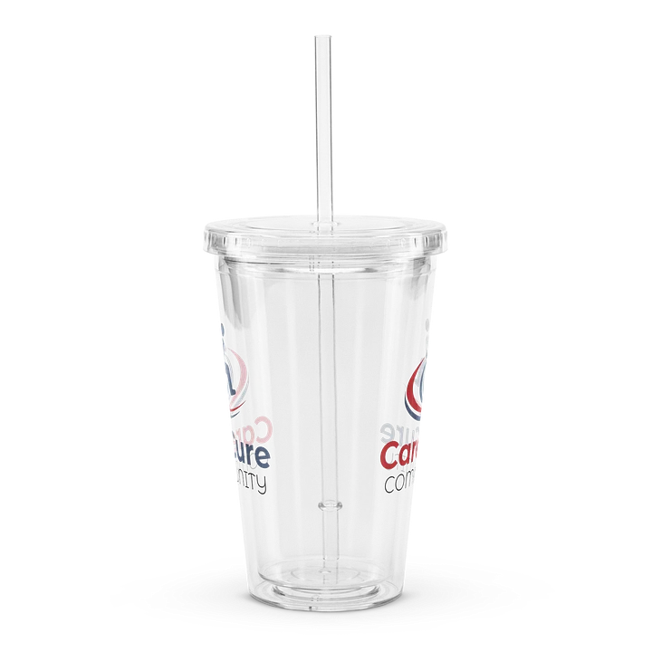 CareCure Plastic Cup with Straw product image (2)