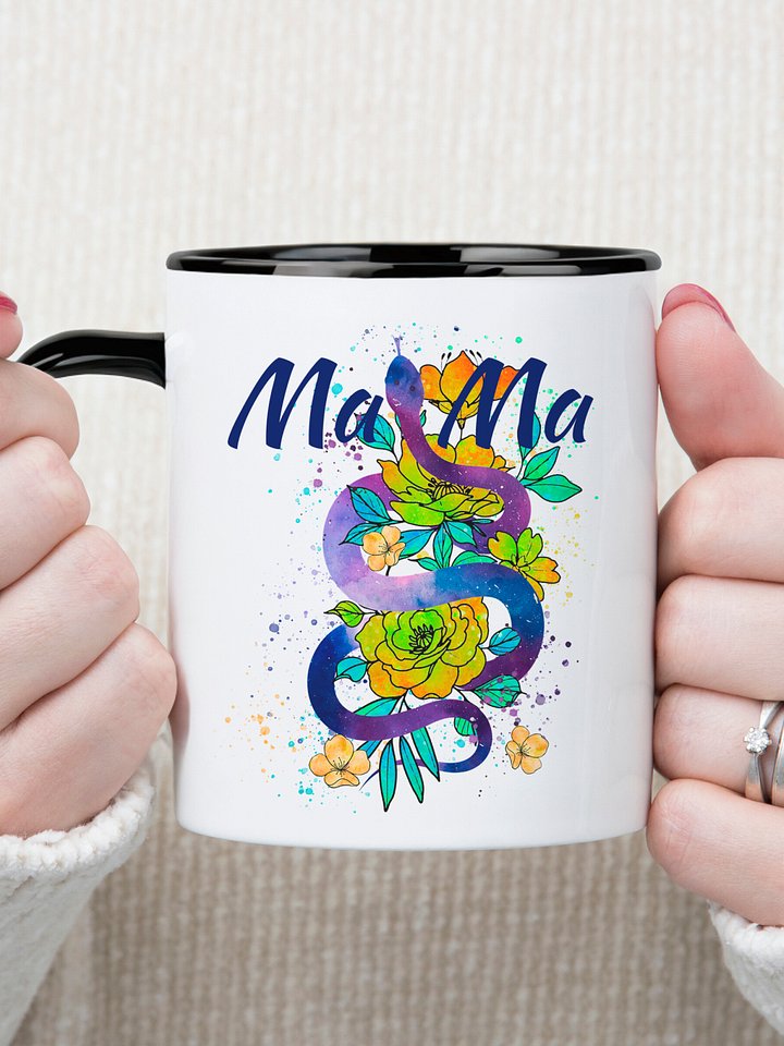 Floral Snake Mug product image (1)