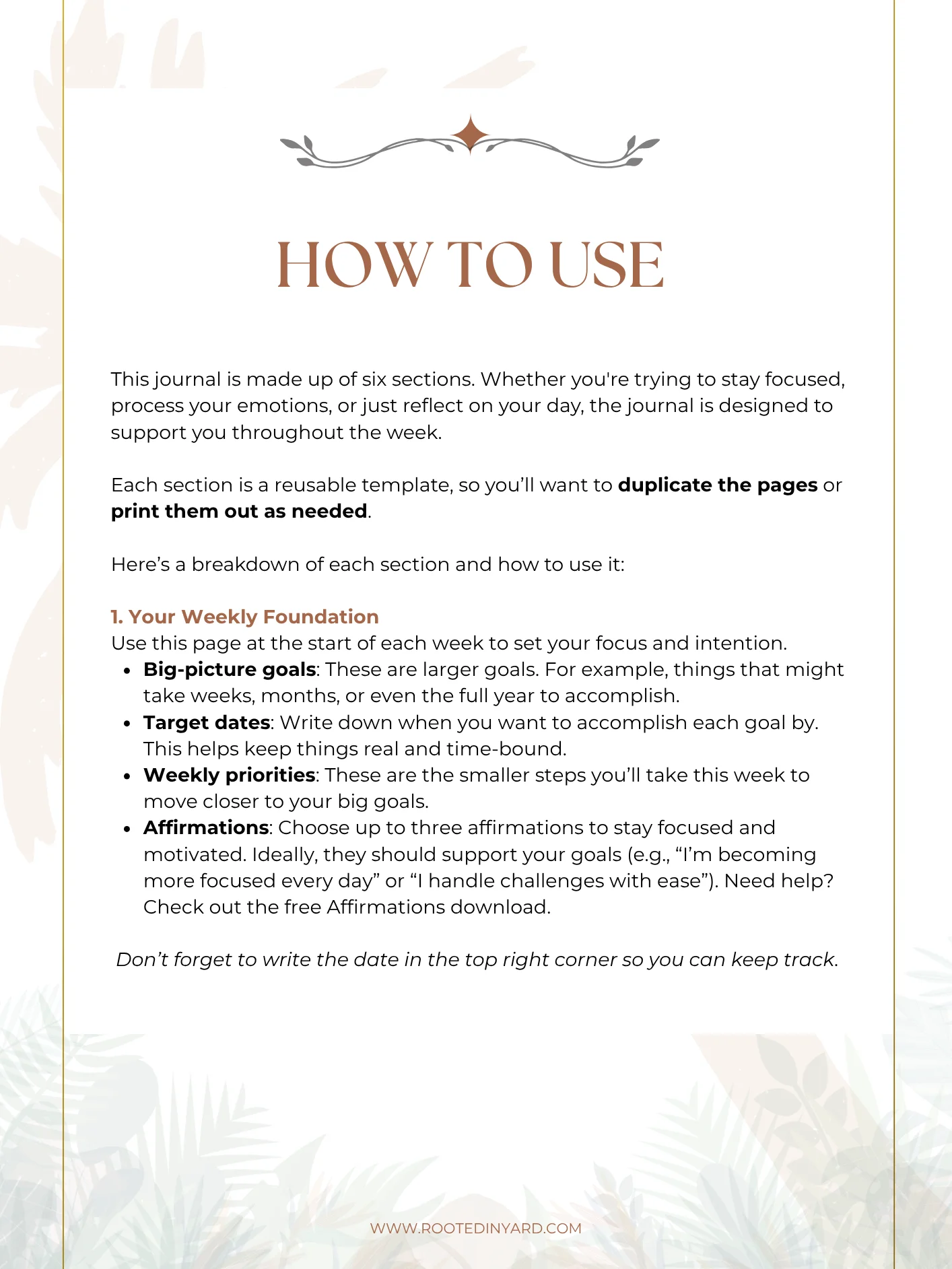 Grounded & Growing Journal product image (4)