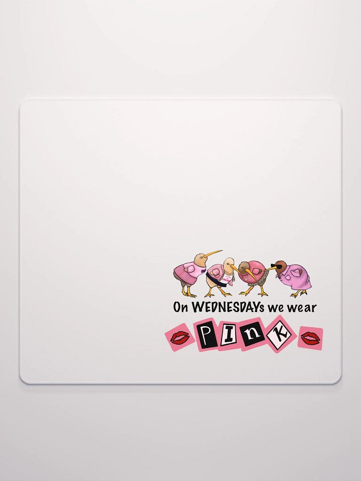 On Wednesdays we wear PINK Mouse Pad product image (2)