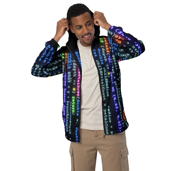 Computer Programming in C (zip up windbreaker) product image (1)