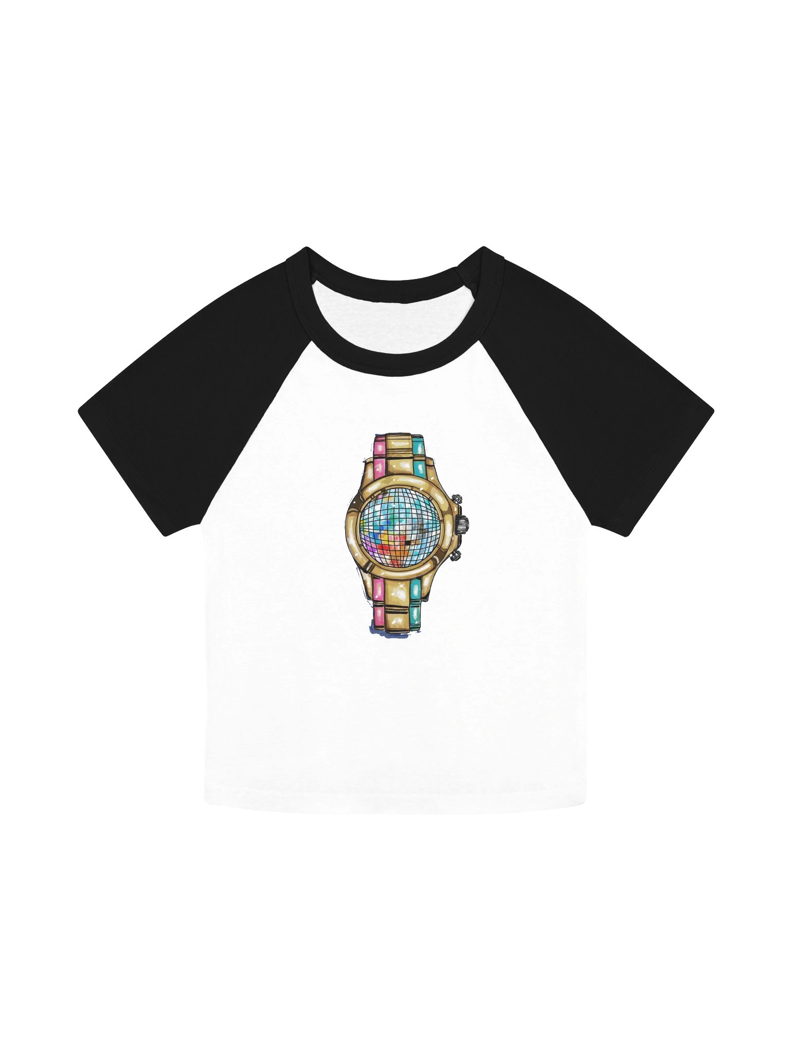 Disco Time Baby Tee product image (1)