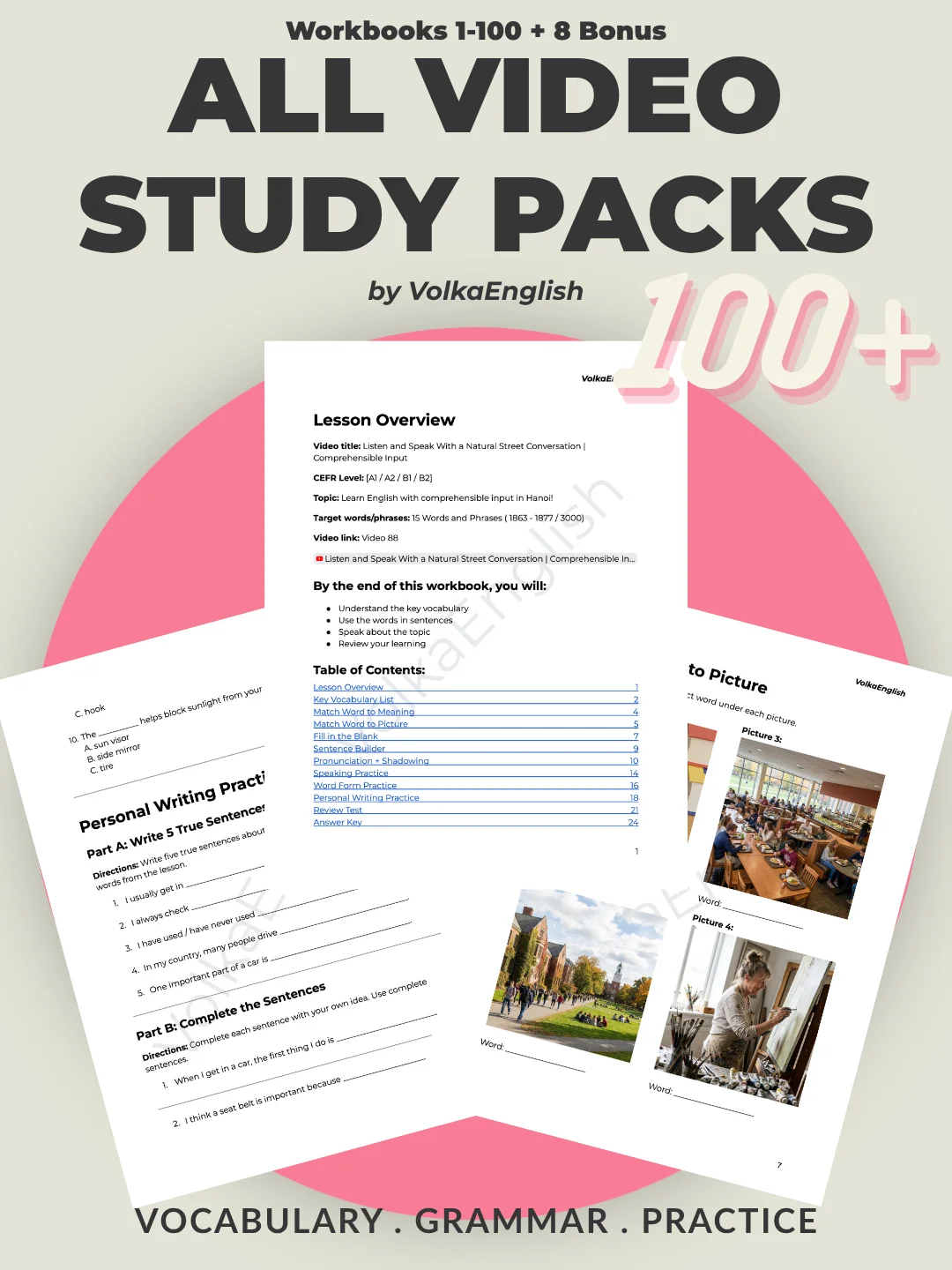 Volka English Ultimate Study Pack Bundle! 100+ product image (1)