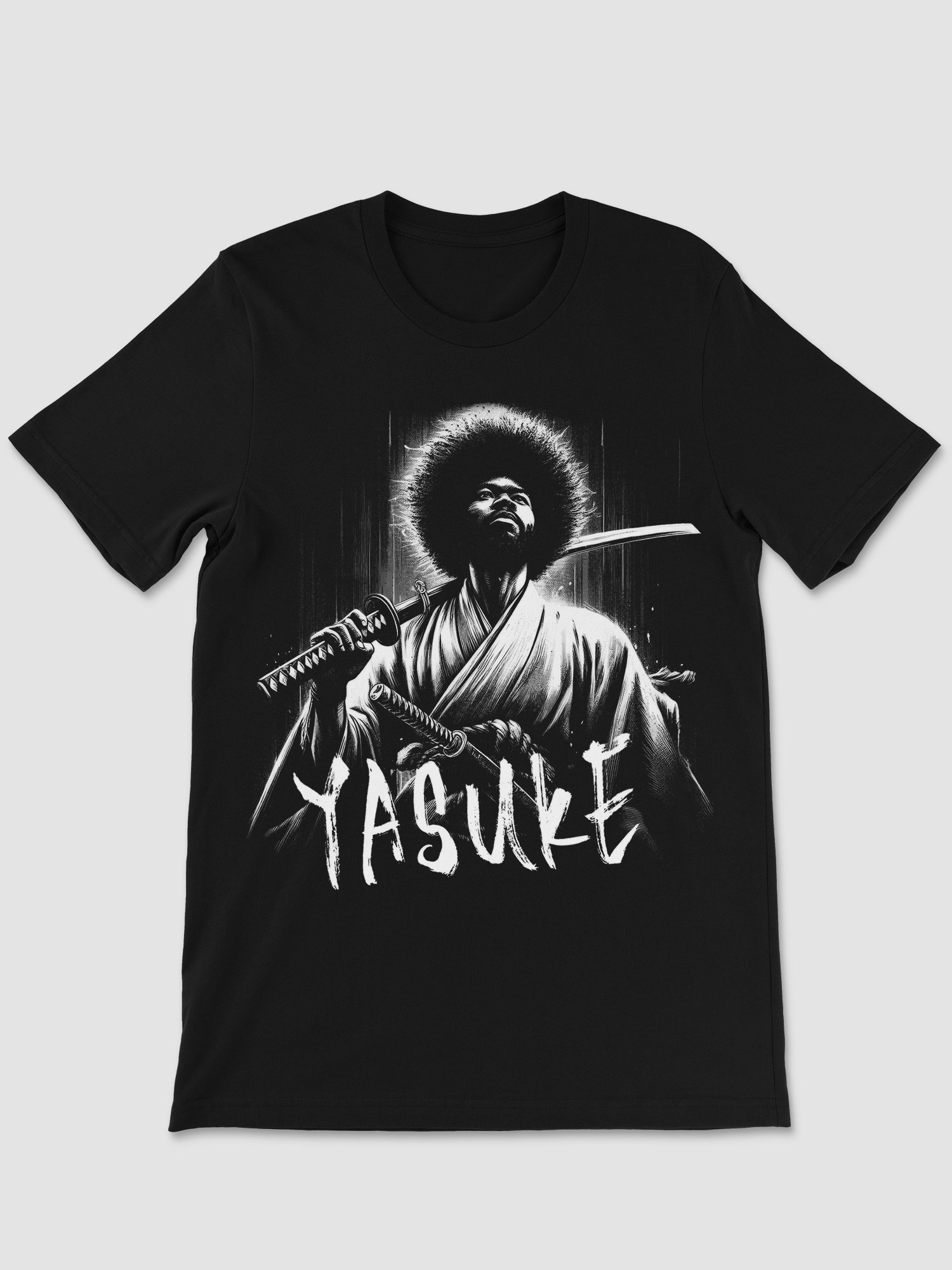 Black Samurai Warrior T-Shirt product image (1)