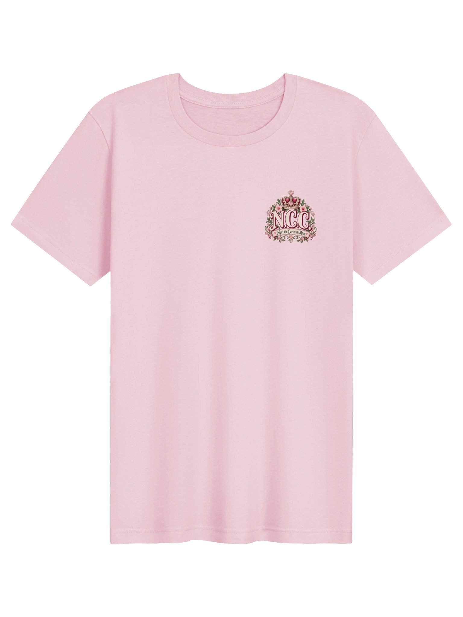 Nigel’s Caravan Club | Pink Floral Tee product image (1)
