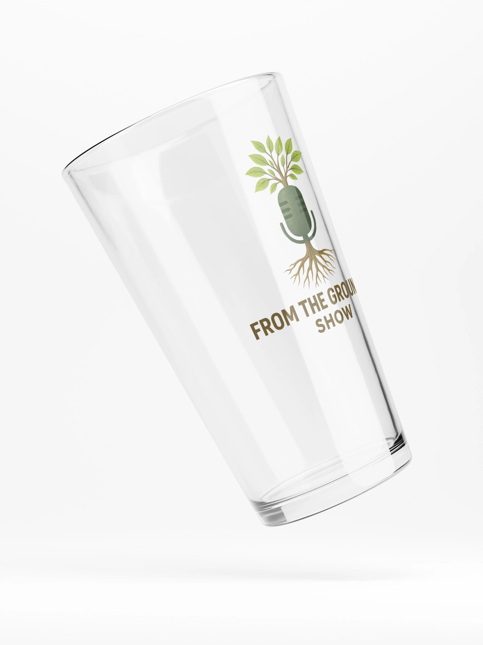 From The Ground Up Pint Glass product image (4)