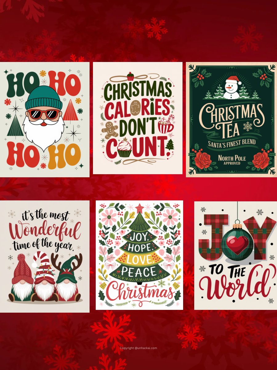 101 Ideogram Ai Christmas Prompts for Print on Demand product image (3)