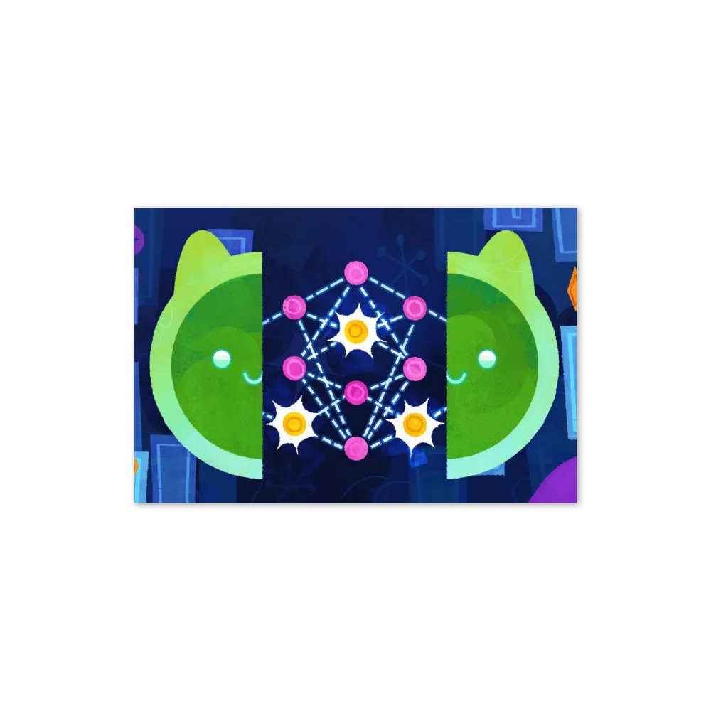 Neural Network - Postcard product image (17)