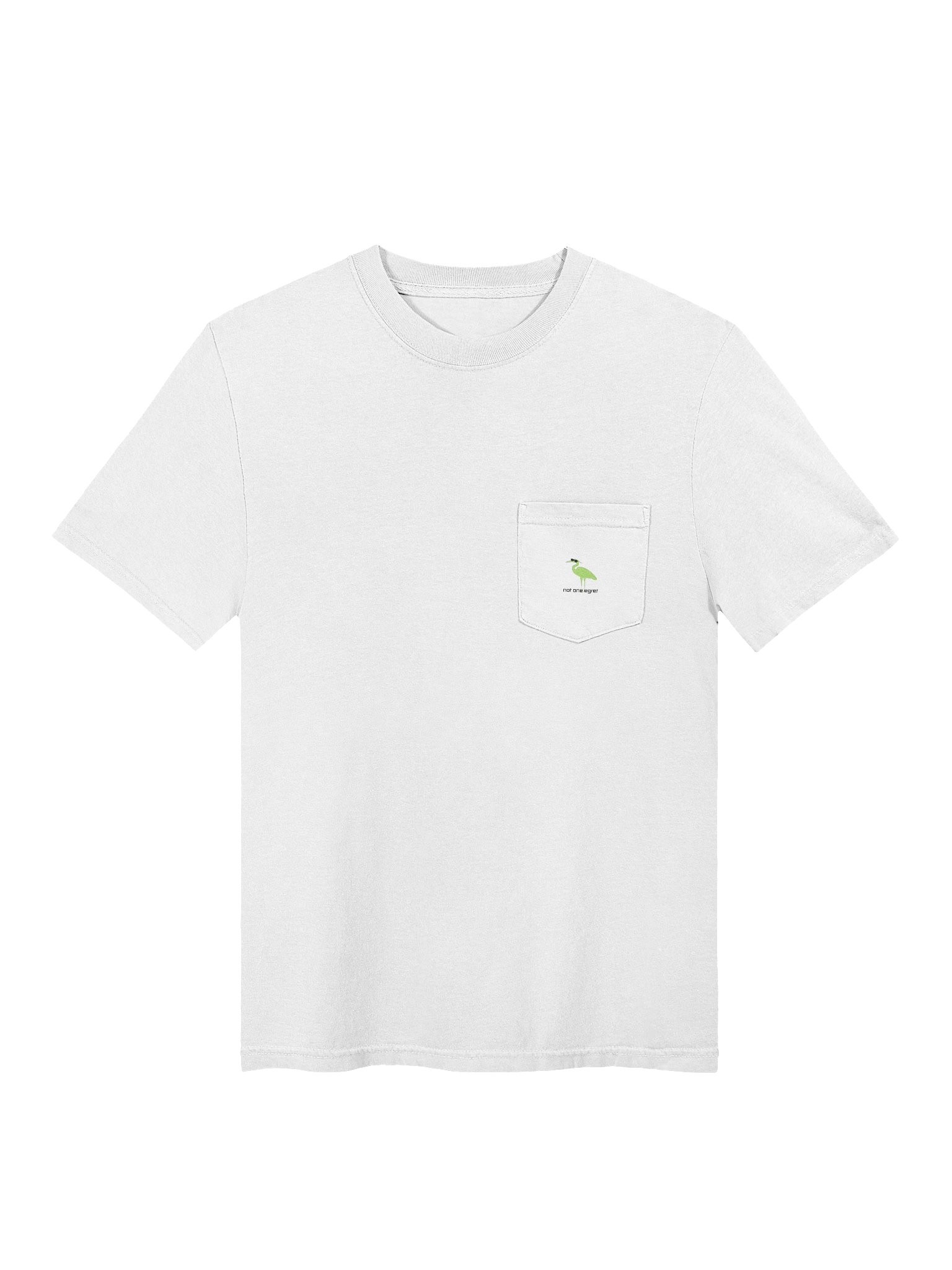 Not One Egret Pocket T-Shirt product image (1)