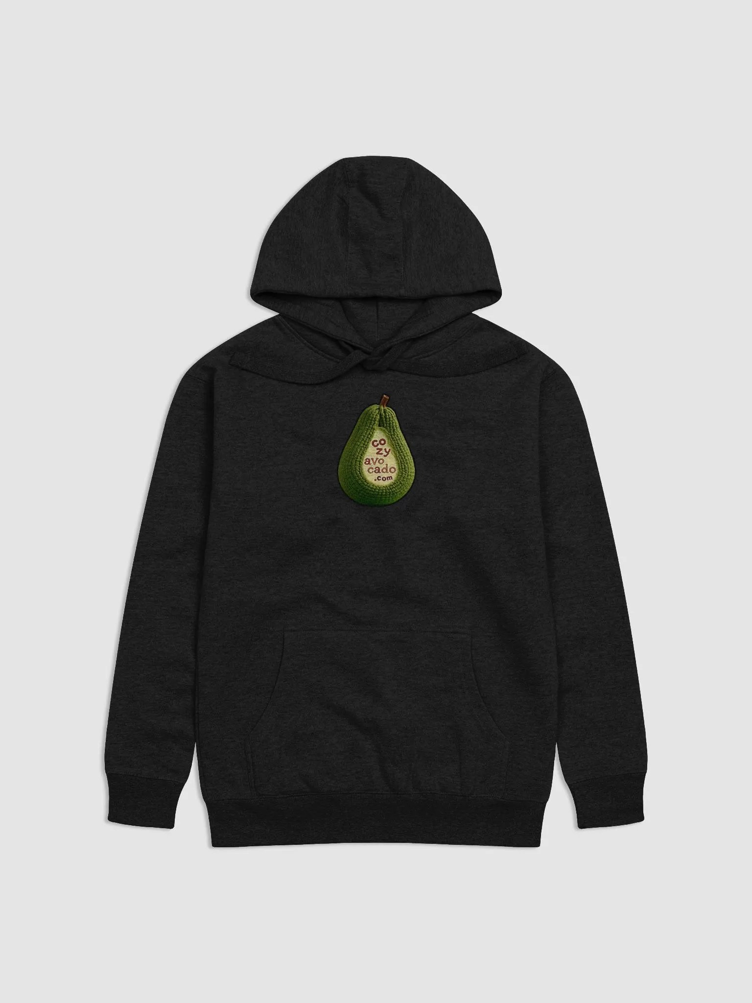 CozyAvocado Cotton Heritage Unisex Premium Hoodie Brand Avocado #3 product image (1)