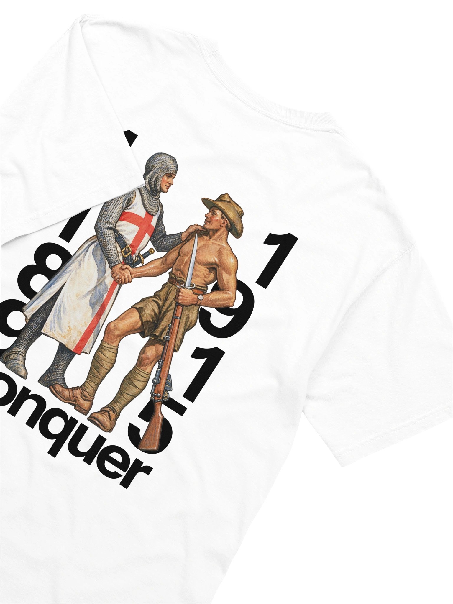 Conquer White Tee product image (2)