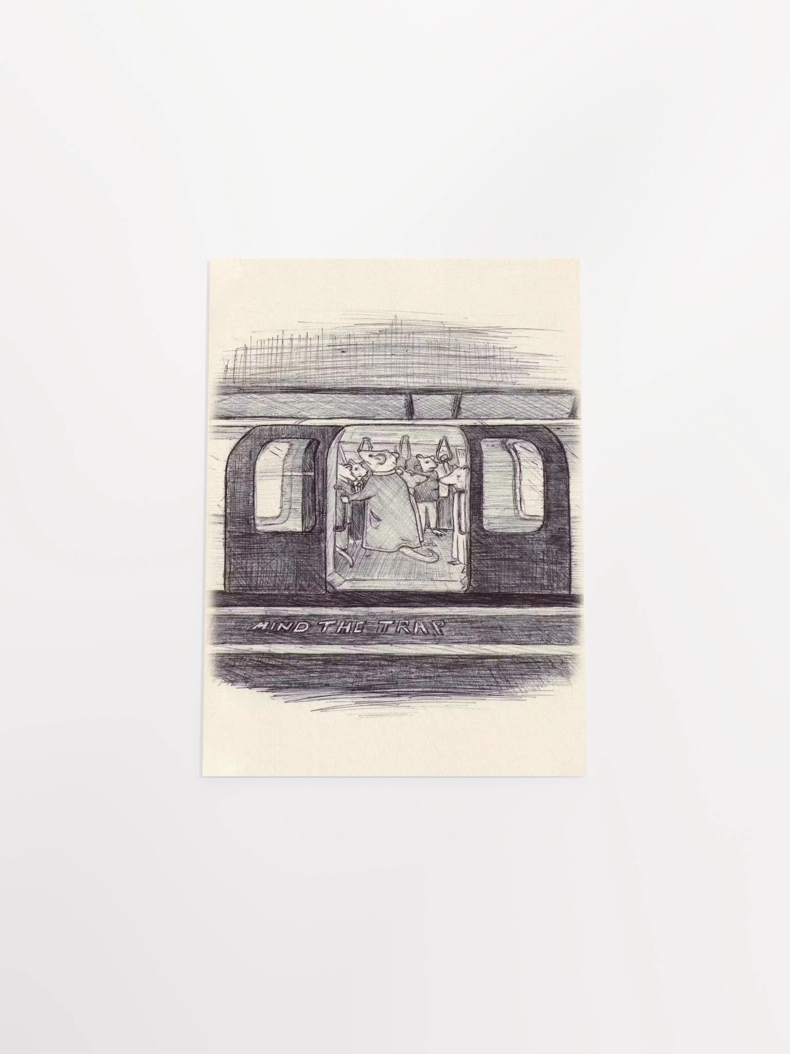 Mind The Trap Print product image (4)