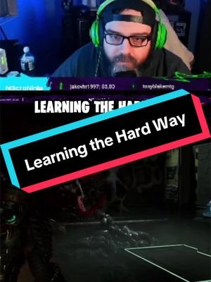 Look at me learning things in real time 😃 #Deadspace #horrorgaming #twitch #deadspaceremake #spookyseason 