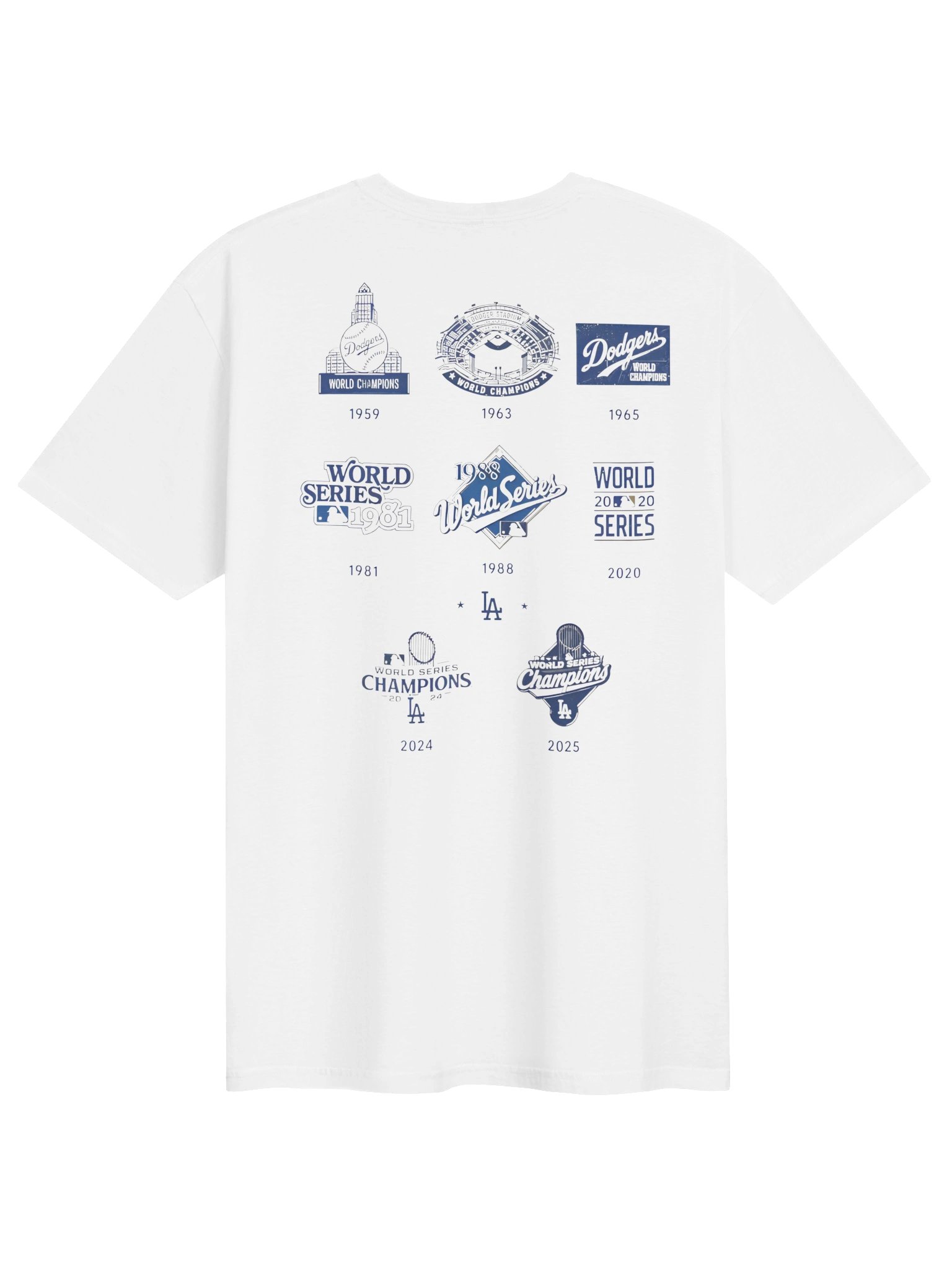 Dodgers World Series Championship Years Shirt product image (2)