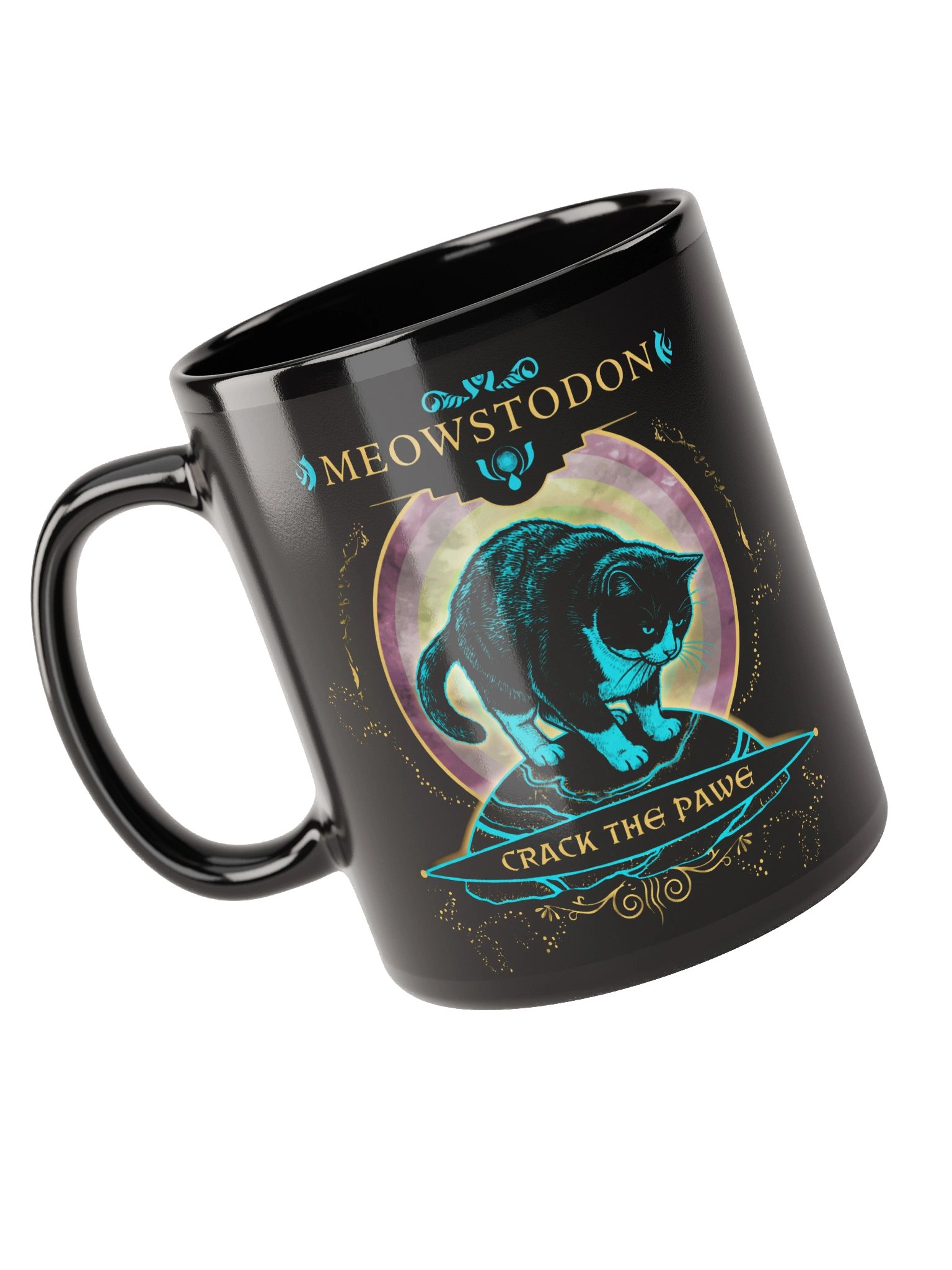 Burzik Meowstodon Ceramic Mug product image (10)